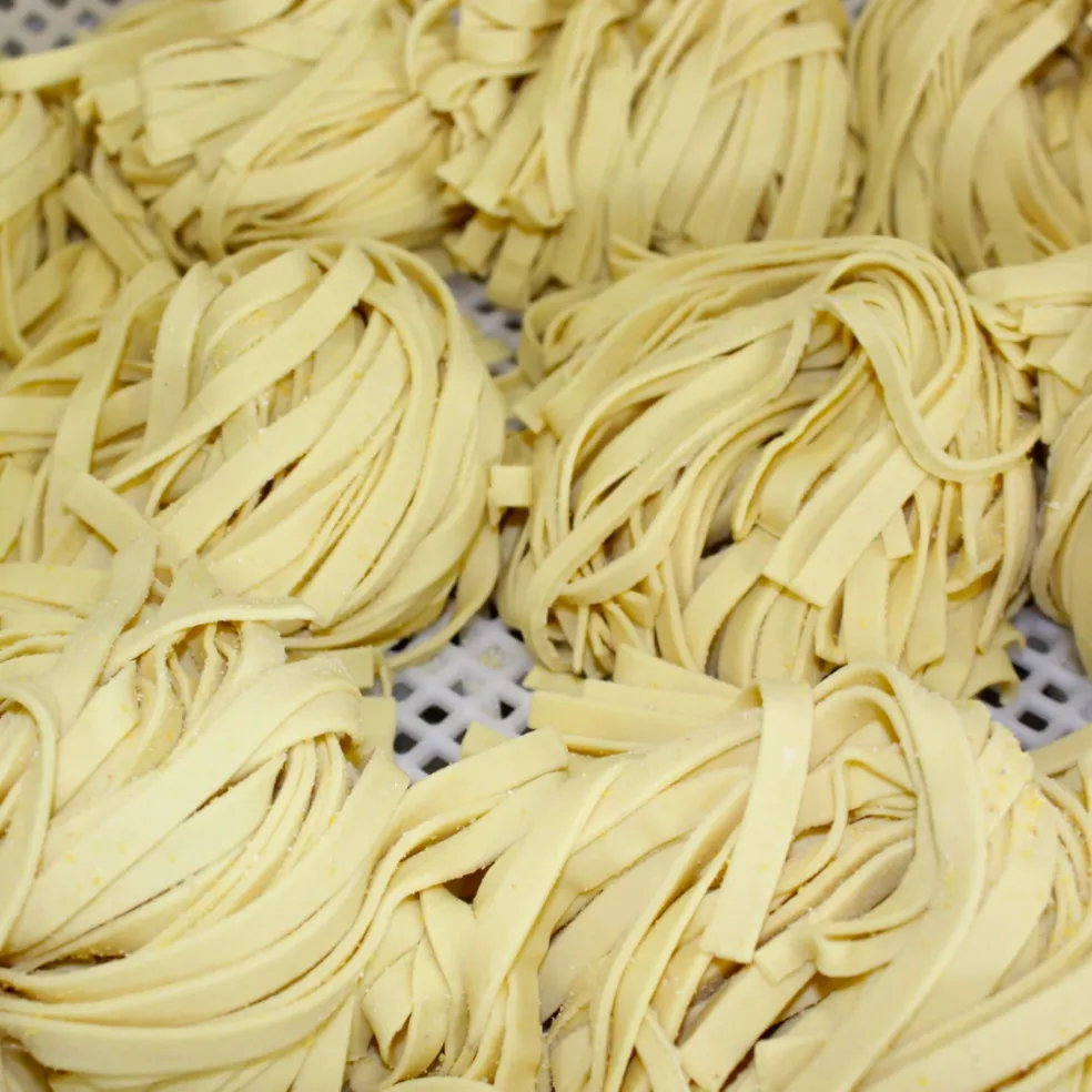 Fresh pasta nests